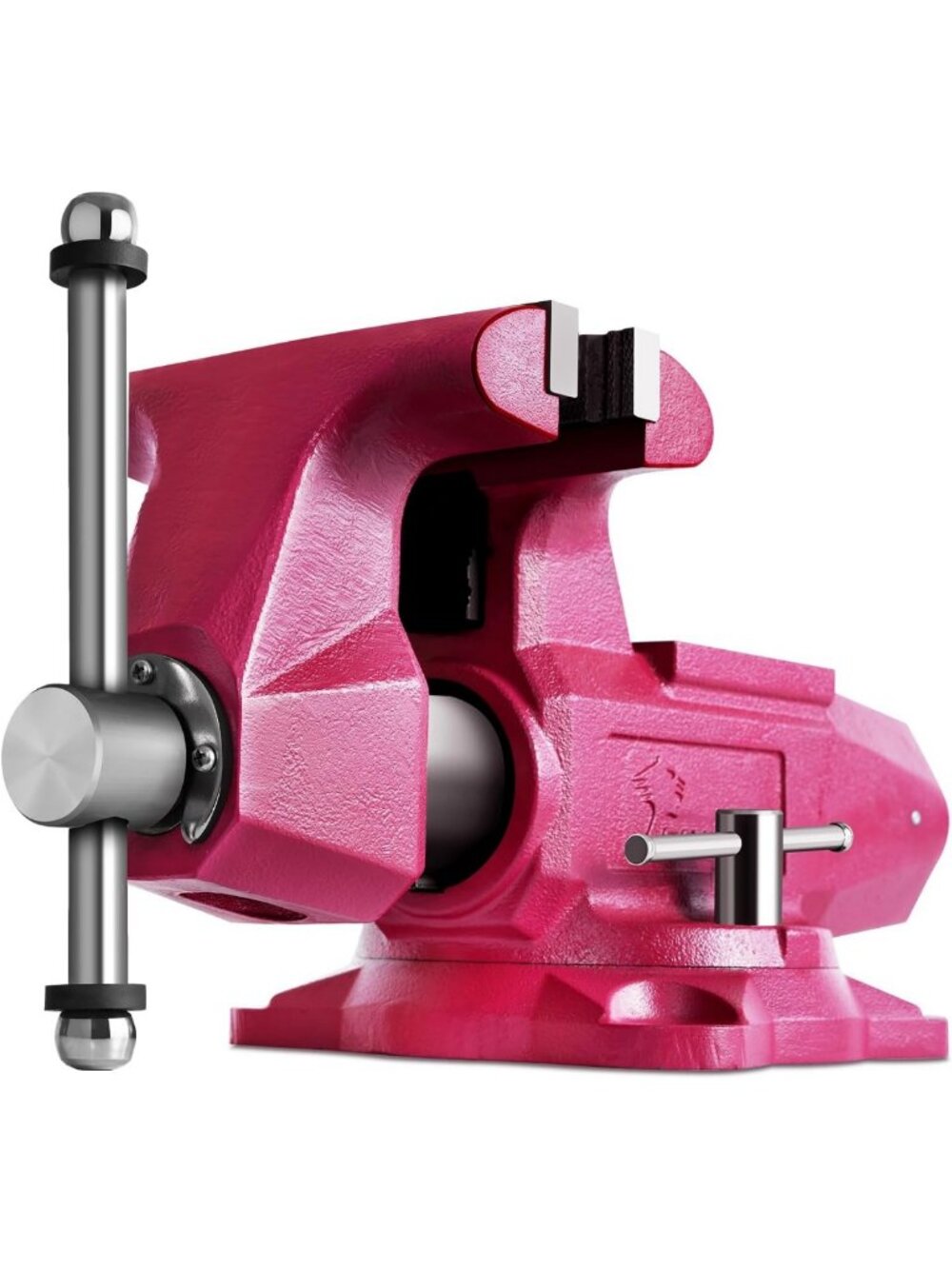 Heavy Duty 4-Inch Bench Vise with Anvil & 360° Swivel Base for DIY Projects